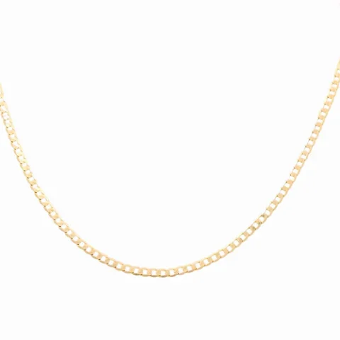 14K Yellow Gold Italian Flat Chain / Size: 3mm 16" / Weight: 5.2 GR / 655-00028