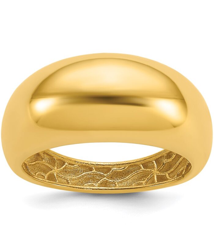 Herco 14K Polished Domed Ring