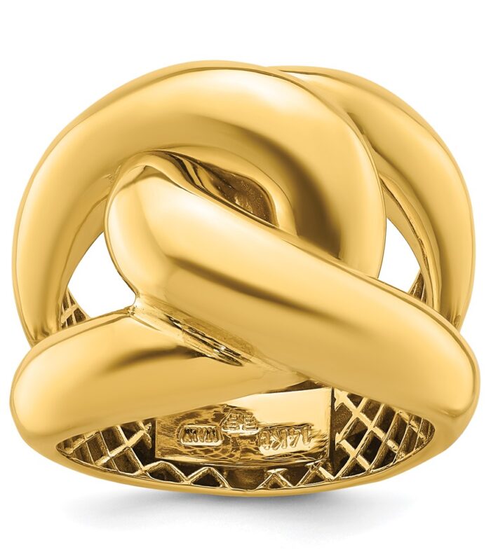 Herco 14K Polished Knot Ring