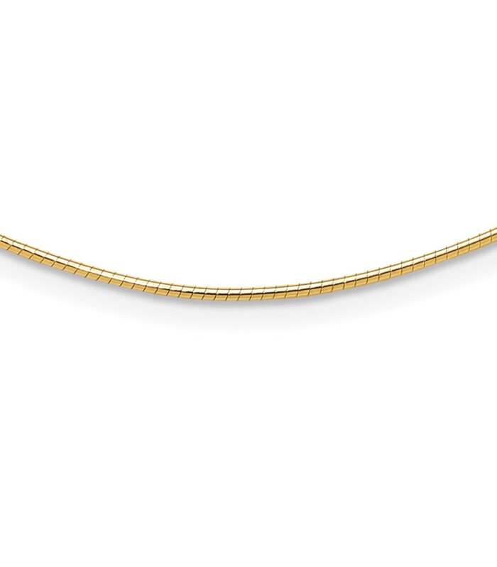Leslie's 10K Yellow Gold 1mm Snake Wire Necklace