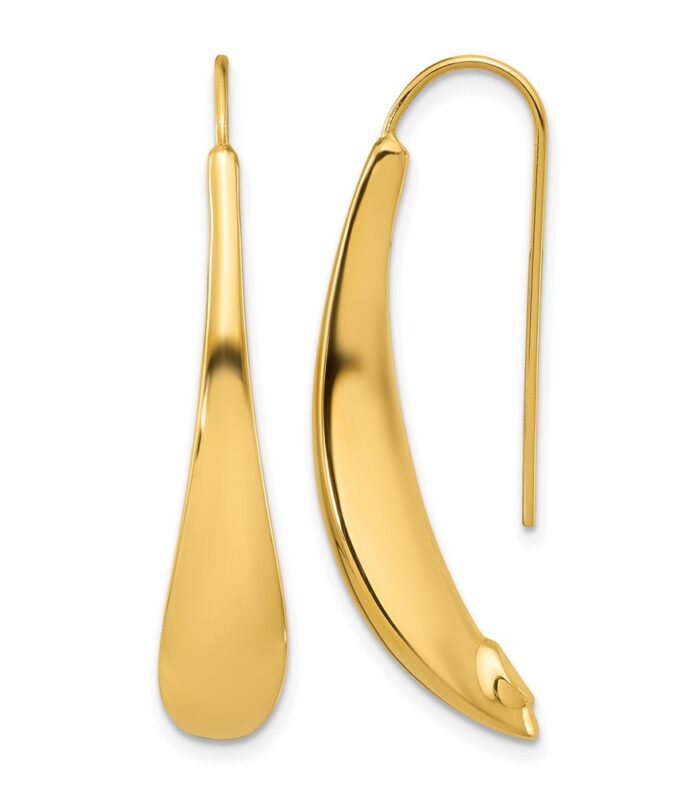 Leslie's 14k Polished Threader Earrings