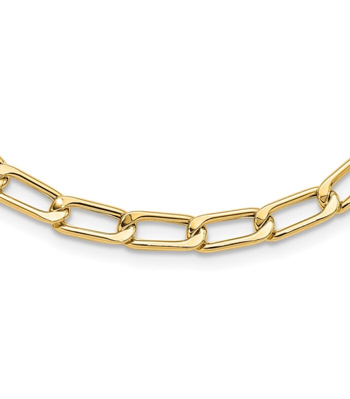 Leslie's 14K Polished Fancy Link Necklace