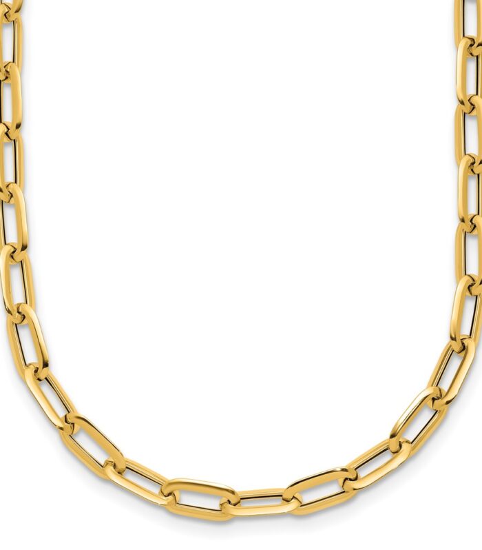 Leslie's 14K Polished Fancy Link Necklace